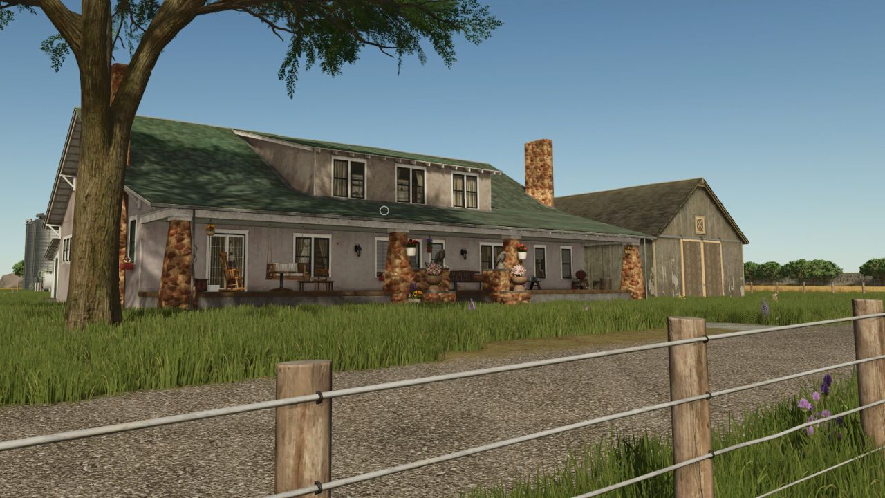 Legendäre Karte Panhandle Caprock für Farming Simulator 25 — Große Felder, Plateaus und Wälder