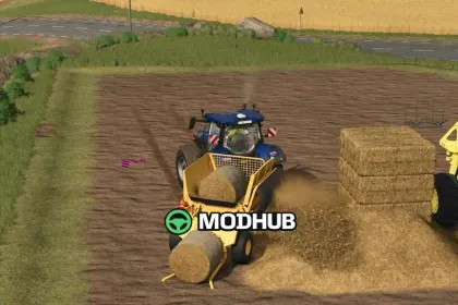Відрижувач соломи Vermeer BPX 9010 Rust Edition v1.4 для FS25