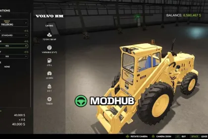 Wheel Loader Volvo LM 841 Rust Edition v1.6 for FS25 — 3