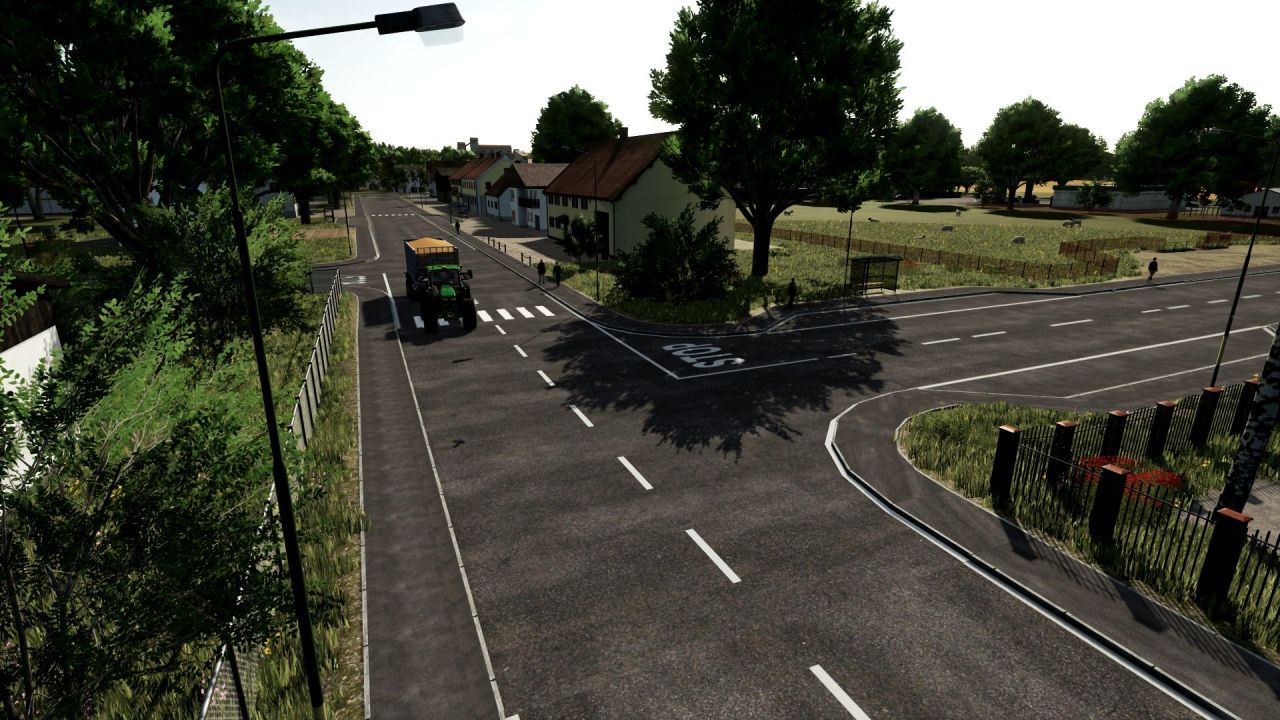 Legendary 4x Map Deutsches Eck for Farming Simulator 25 with Multifruit and Productions