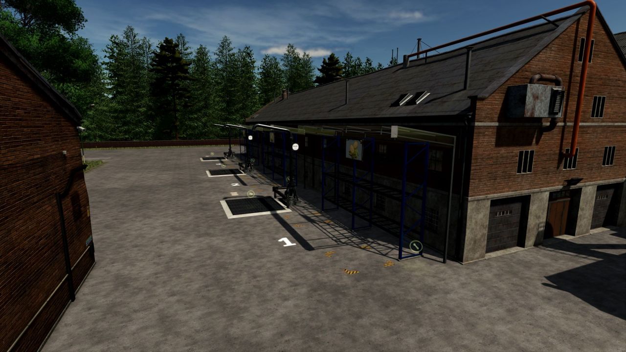 Legendary 4x Map Deutsches Eck for Farming Simulator 25 with Multifruit and Productions