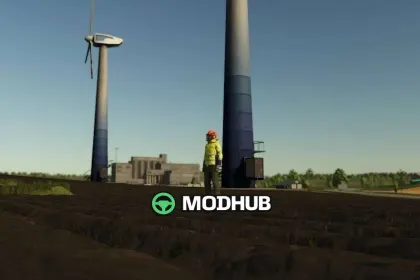 Large Wind Turbine v1.9 for FS25 — 2