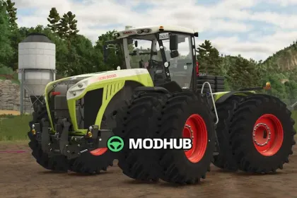 Трактор CLAAS XERION 4500-5000 Rust Edition v1.3 для FS25