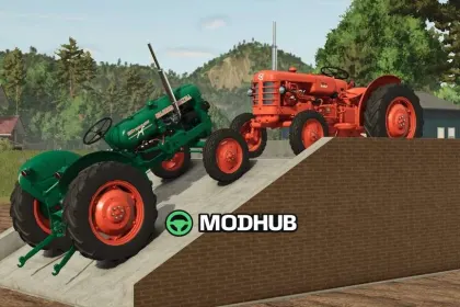 Трактор Volvo T425 Rust Edition v1.5 для FS25