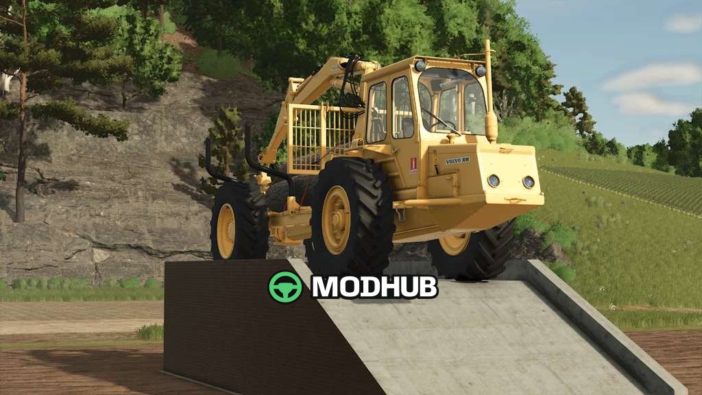 Forwarder Volvo SM 462 Rust Edition v1.6 for FS25