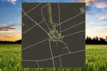 Реалістична Карта Saaleplatte (Pfuhlsborn) для Farming Simulator 25 — Нові Ферми та Контракти