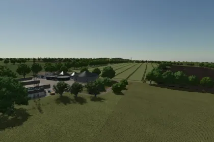 Реалістична Карта Saaleplatte (Pfuhlsborn) для Farming Simulator 25 — Нові Ферми та Контракти