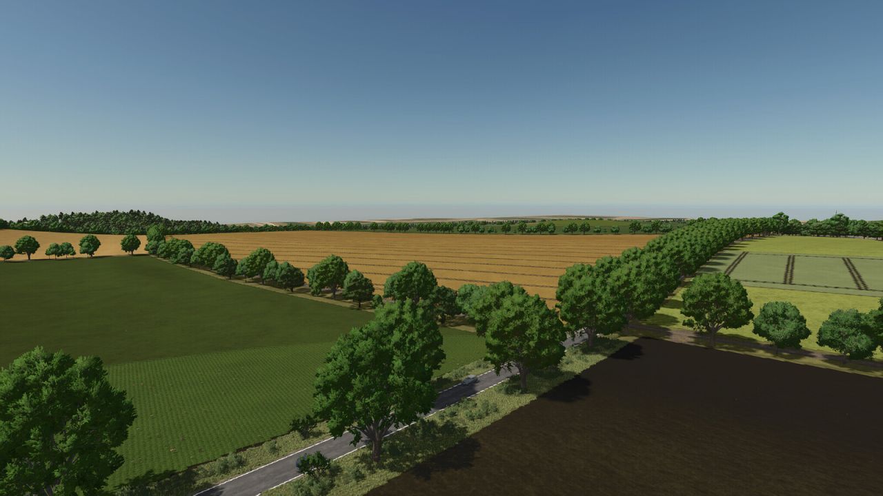 Realistyczna Mapa Saaleplatte (Pfuhlsborn) dla Farming Simulator 25 — Nowe Farmy i Kontrakty