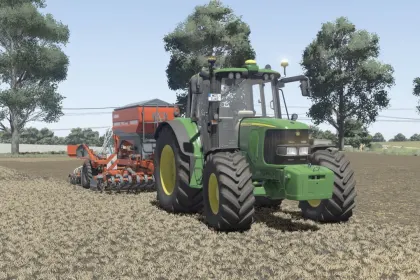 John Deere 6020 Premium для Farming Simulator 25 — 3