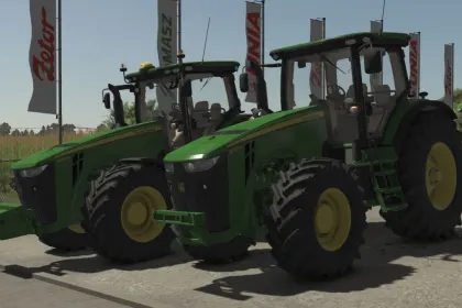 John Deere 8R Series 2011 для Farming Simulator 25