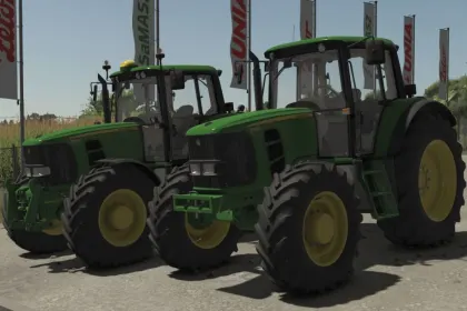 John Deere 6030 Series для Farming Simulator 25