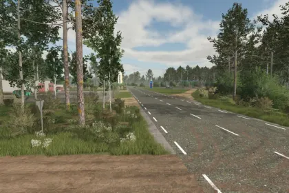 Atmospheric Map Põllu Küla — Estonian Style, Forests and Peat Production for FS25 — 1