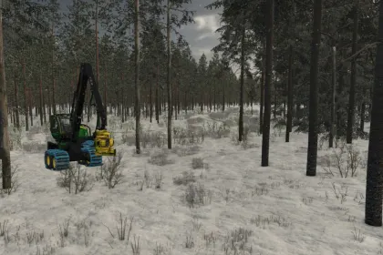 Atmospheric Map Põllu Küla — Estonian Style, Forests and Peat Production for FS25 — 4