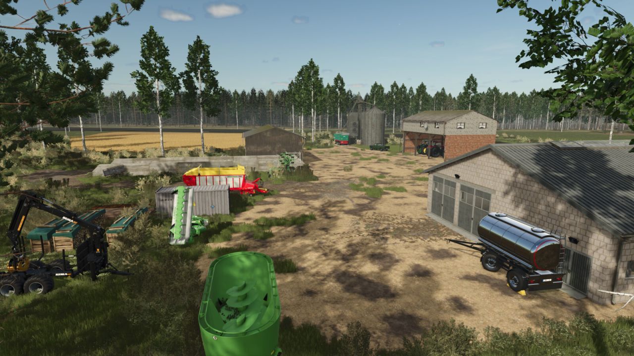 Atmospheric Map Põllu Küla — Estonian Style, Forests and Peat Production for FS25