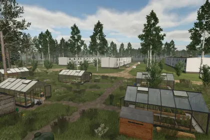 Atmospheric Map Põllu Küla — Estonian Style, Forests and Peat Production for FS25 — 6