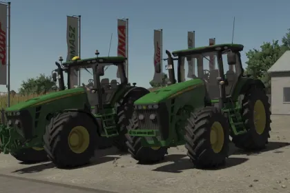 John Deere 8R 2009 для Farming Simulator 25