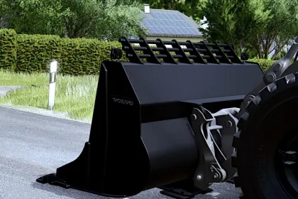 Volvo Wheel Loader Bucket (IC) для Farming Simulator 25 — 2