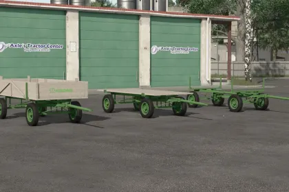 Krone Emsland Trailer для Farming Simulator 25