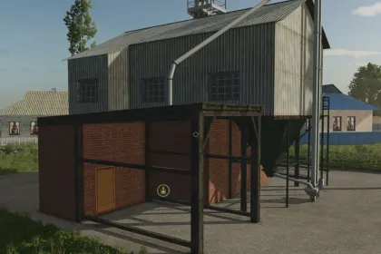 100,000 l Grain storage для Farming Simulator 25
