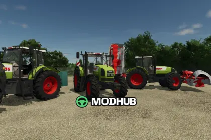 Трактор Claas Ares 800 Series V1.1 для FS25
