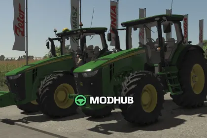 Трактор John Deere 8R Series 2011 V1.1 для FS25
