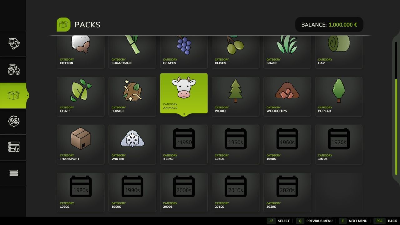 Realistische Fahrzeugjahre für Farming Simulator 25 (für Mods und Basis)