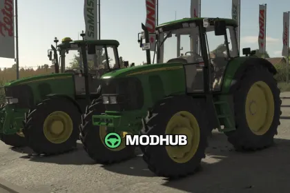 Трактор John Deere 6020SE Series V1.1 для FS25