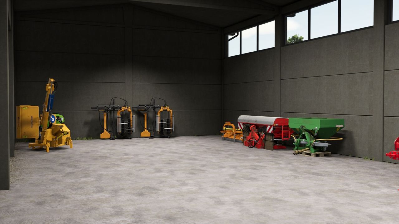Effektive Prefabricated Warehouses — Mod für Garagen und Lager für Farming Simulator 25 - Screenshots