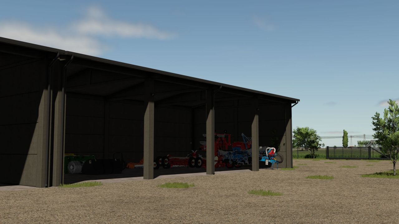 Effektive Prefabricated Warehouses — Mod für Garagen und Lager für Farming Simulator 25 - Screenshots