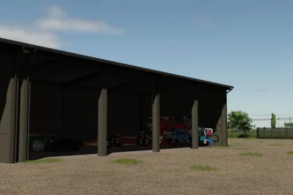 Efektywne Prefabrykowane Magazyny — Mod na Garaże i Magazyny dla Farming Simulator 25 — 3