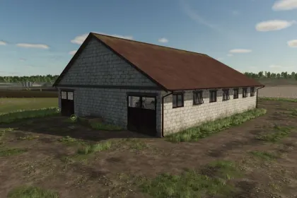 Скотний двір Big Cow Barn для Farming Simulator 25 — 2