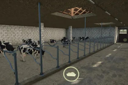 Скотний двір Big Cow Barn для Farming Simulator 25 — 3