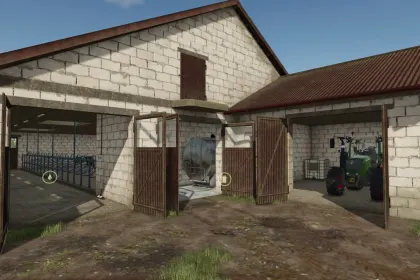 Скотний двір Big Cow Barn для Farming Simulator 25 — 5