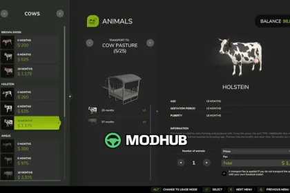 Пакет Lease Livestock v1.0 для FS25