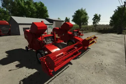 Легендарний Комбайн Vistula KZB-3 — Компактний Збирач Зерна для FS25 — 1