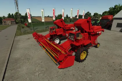 Легендарний Комбайн Vistula KZB-3 — Компактний Збирач Зерна для FS25 — 2