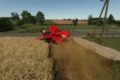 Легендарний Комбайн Vistula KZB-3 — Компактний Збирач Зерна для FS25 — 6
