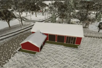 Neuer Farm Garage mit Werkstatt für Farming Simulator 25