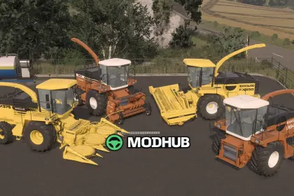 Комбайн New Holland FX v1.0.1 для FS25