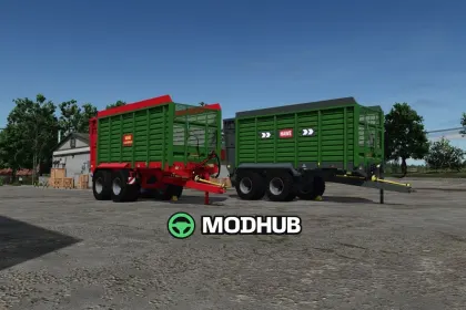 Причіп Hawe SLW 25 TN V1.2 для FS25