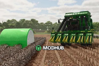 Роликовий підбирач John Deere 7760/CP690 v1.2.1 для FS25