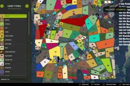 Легендарна 4x Карта Lausitzer Landschaften 4x для Farming Simulator 25 — Східна Німеччина біля Польщі