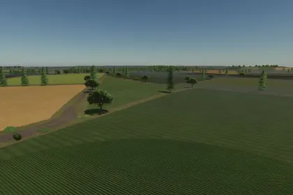 Легендарна 4x Карта Lausitzer Landschaften 4x для Farming Simulator 25 — Східна Німеччина біля Польщі