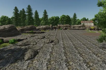 Легендарна 4x Карта Lausitzer Landschaften 4x для Farming Simulator 25 — Східна Німеччина біля Польщі