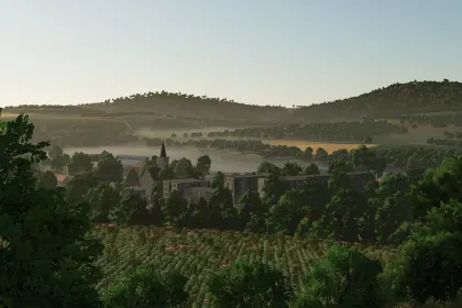 Легендарна 4x Карта Lausitzer Landschaften 4x для Farming Simulator 25 — Східна Німеччина біля Польщі