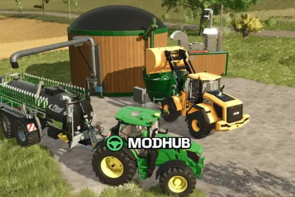 Біогазова установка Wood-Biogas V1.1.1.1 для FS25