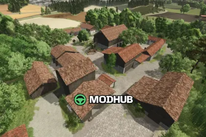 Будівлі Bavarian Farm Buildings V1.0.0.1 для FS25