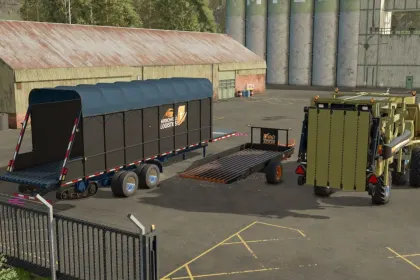 Ефективний Cotton Pack V2 у Стилі Hirschfeld — Швидке Збирання Бавовни в FS25 — 4