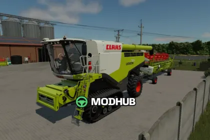 Комбайн Lexion 600/700 GEN 2 v1.0 для FS25