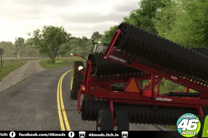 Ефективний Коток-Подрібнювач Brillion XL144 для Ідеального Вирівнювання Полів у FS25 — 3